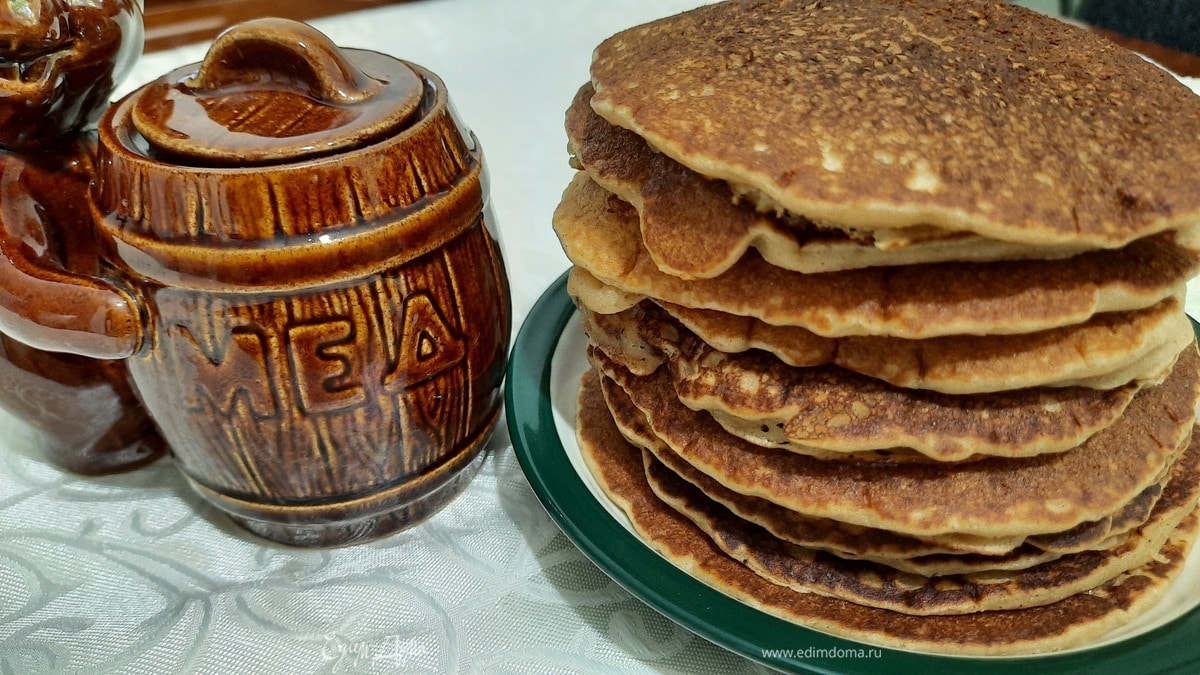 Мини-блинчики на гречневой муке