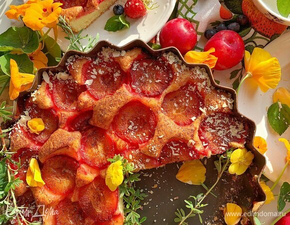 Сливовый пирог