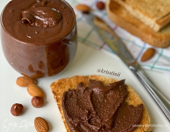 Домашняя шоколадная паста Домашняя шоколадная паста