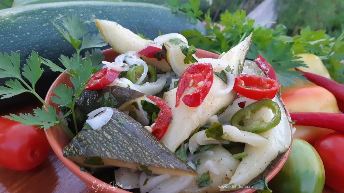 Кабачки по-корейски