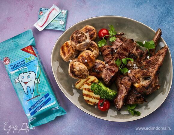 Шампиньоны на гриле Шампиньоны на гриле