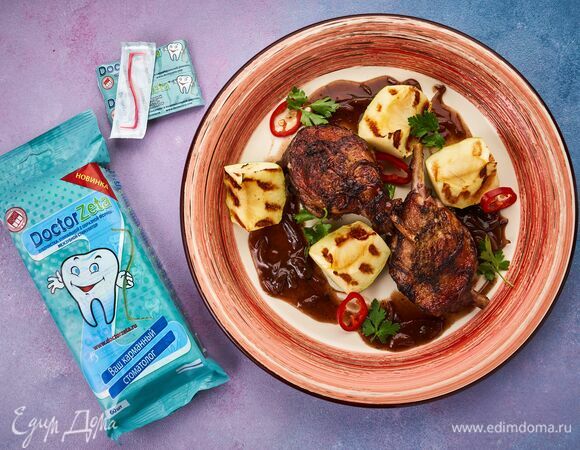 Утиные ножки в белом вине