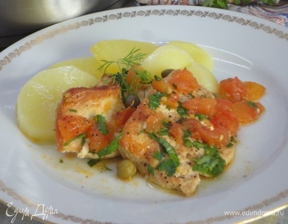 Индейка в пикантном соусе