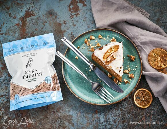 Морковный пирог без яиц и молока Морковный пирог без яиц и молока