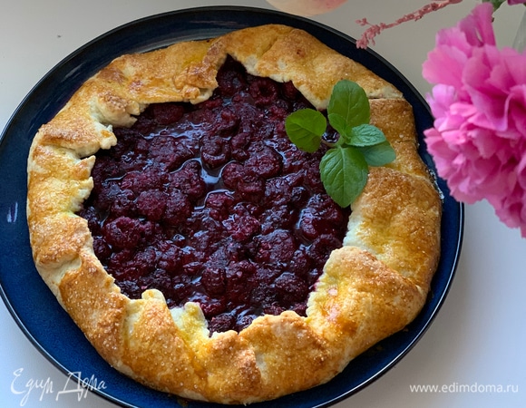 Галета с малиной