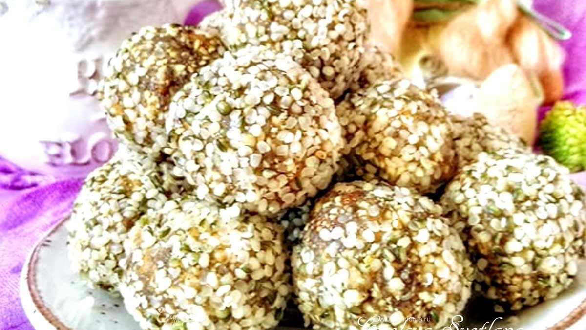 Полезные конфеты «Коноплянка»