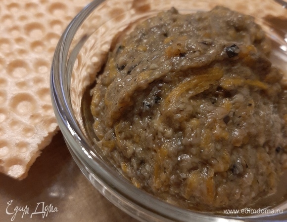 Грибная икра быстрого приготовления