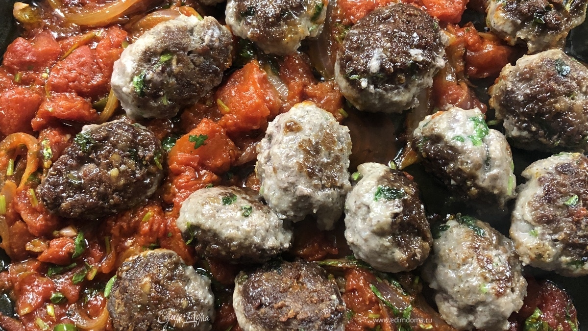 Фрикадельки с томатами by Alekseev