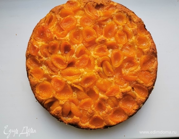 Осенний абрикосовый пирог 