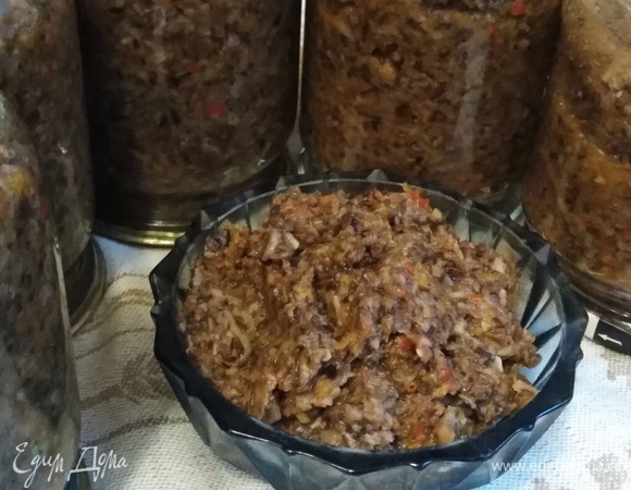 Грибная икра из опят Грибная икра из опят