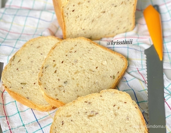 Домашний хлеб с семенами