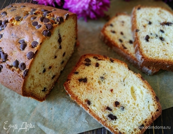Кекс с шоколадом и сгущенным молоком Кекс с шоколадом и сгущенным молоком