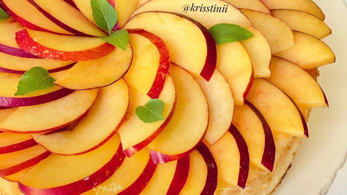 Воздушный пирог из рикотты