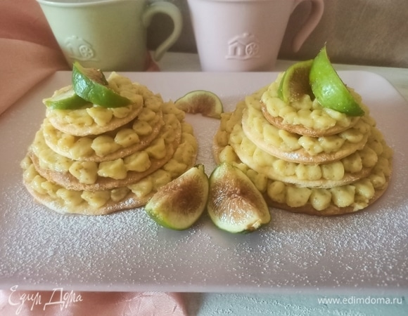 Пирамидки с инжирным кремом Пирамидки с инжирным кремом