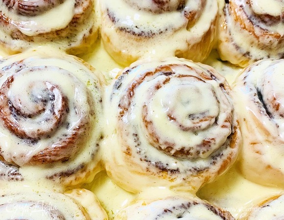 Булочки синнабон с корицей Булочки синнабон с корицей