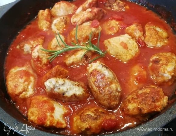 Тефтели из индейки в томатном соусе Тефтели из индейки в томатном соусе