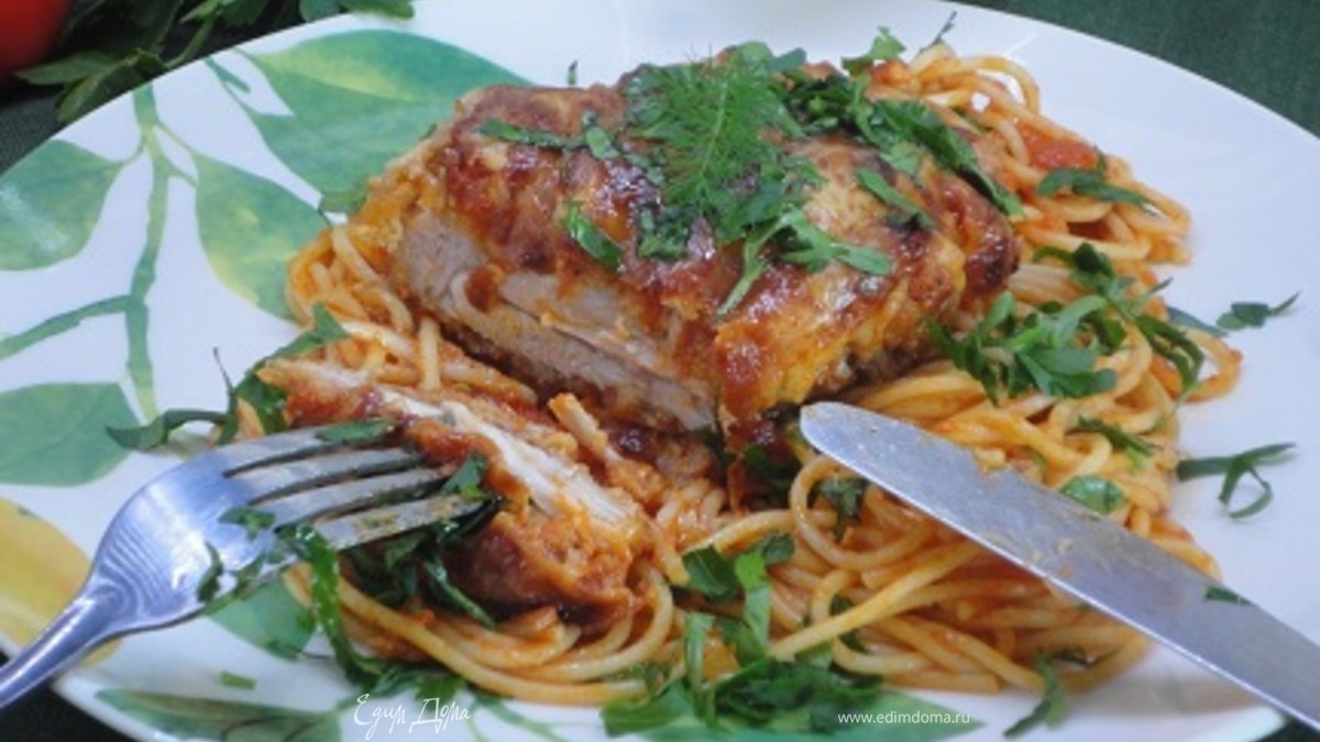 Курица пармиджано