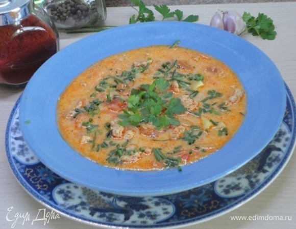 Суп из свинины с паприкой Суп из свинины с паприкой