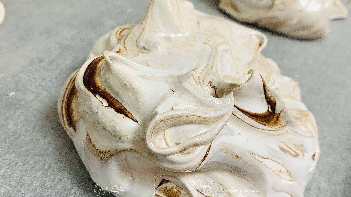 Шоколадная меренга