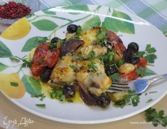 Треска по-средиземноморски