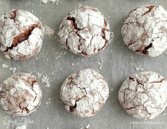 Мраморное печенье с фундуком и шоколадом