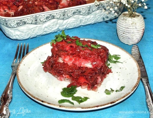 Тилапия в томатно-свекольном маринаде Тилапия в томатно-свекольном маринаде