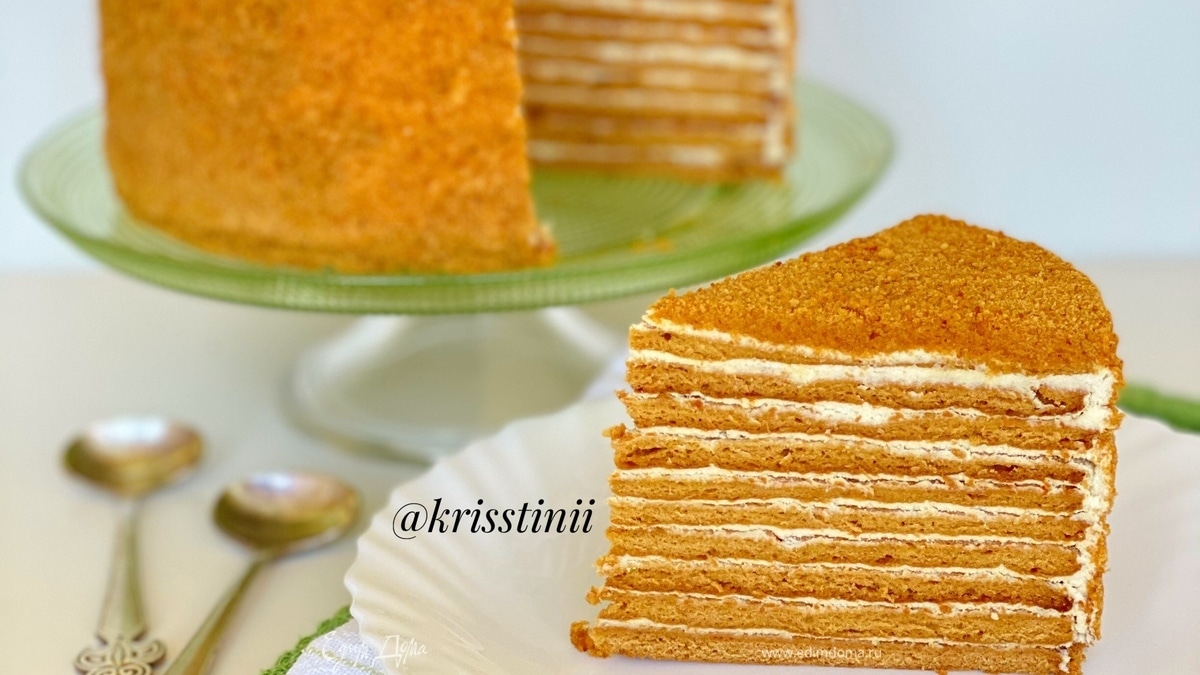 Торт «Медовик»