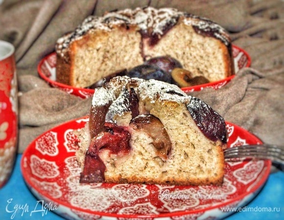 Немецкий сливовый пирог Немецкий сливовый пирог
