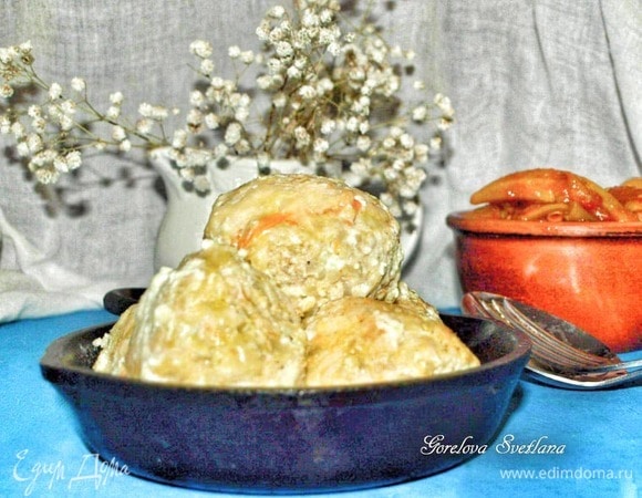 Тефтели из индейки с булгуром