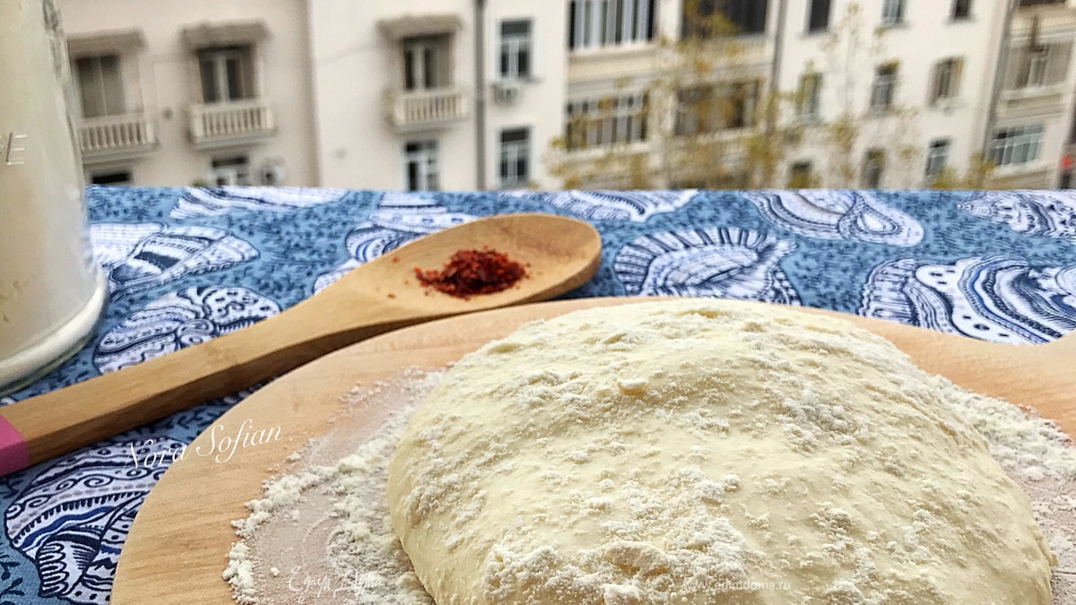 Тесто для пиццы без замеса
