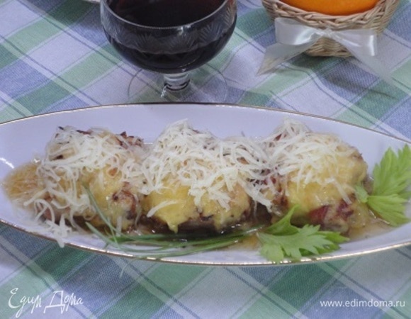 Итальянские фрикадельки в беконе