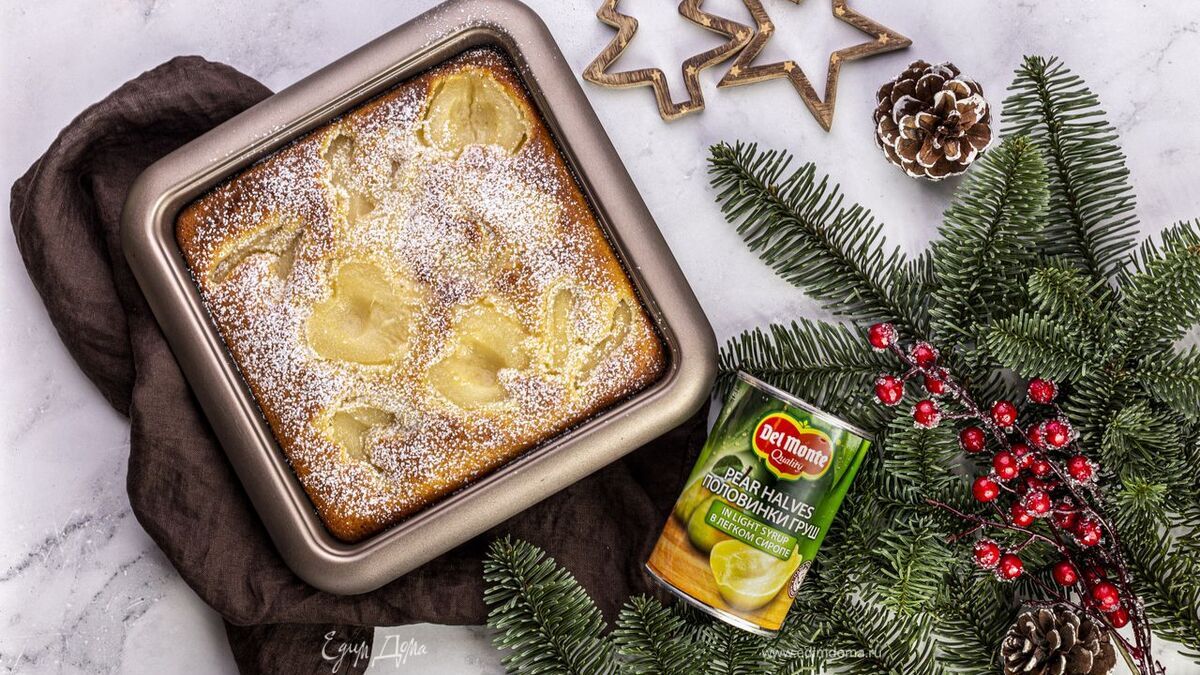 Грушевый пирог