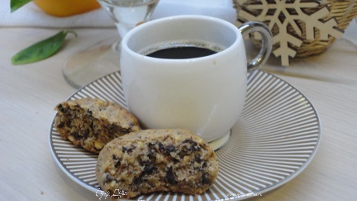 Ореховое печенье с шоколадом