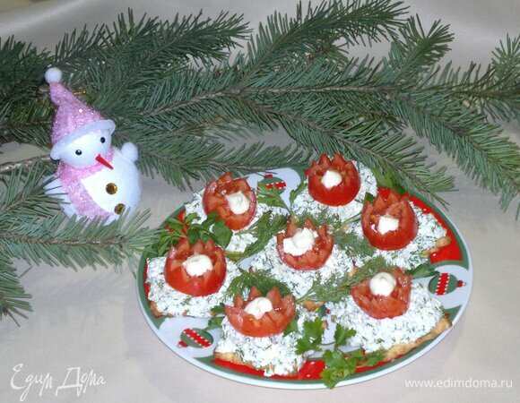 Острая закуска из творога