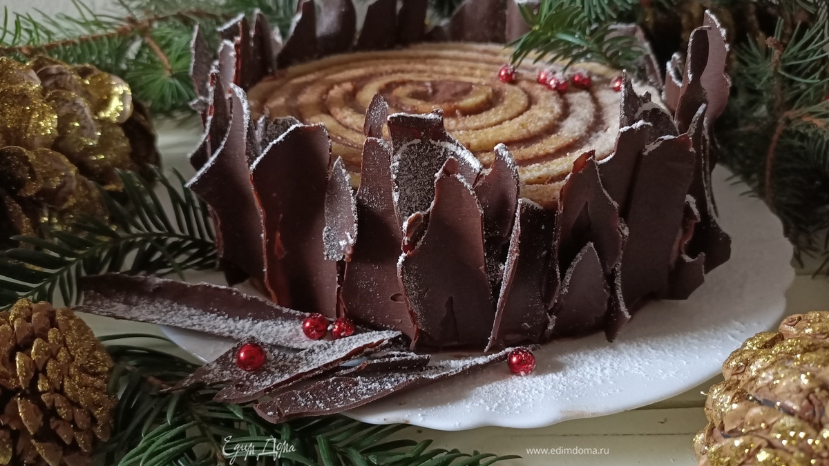 Торт «Трухлявый пень»