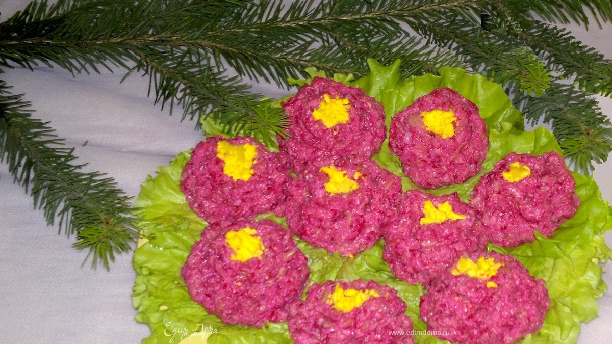 Закуска «Зимний букет»