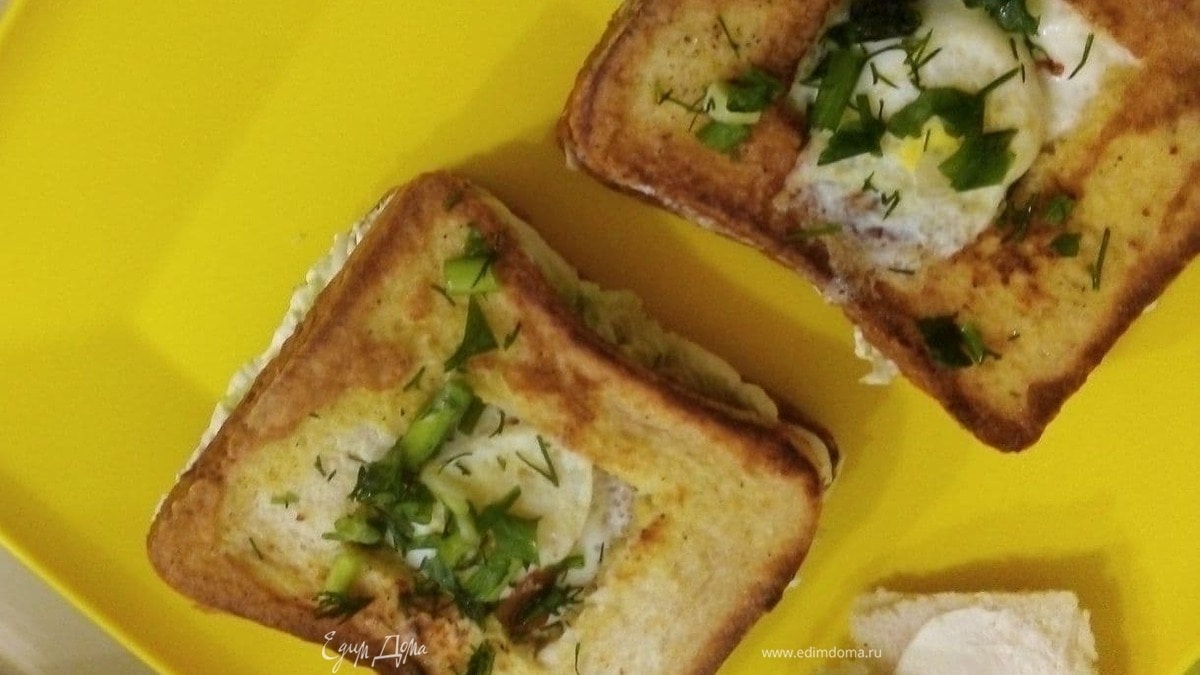 Сэндвичи с перепелиным яйцом