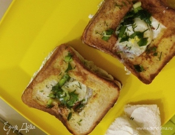 Сэндвичи с перепелиным яйцом Сэндвичи с перепелиным яйцом