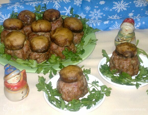 Картофельные биточки с грибами - рецепт автора Оля-ля 🌳