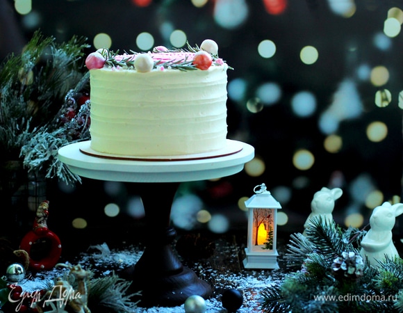 Торт «Клубника с маскарпоне»