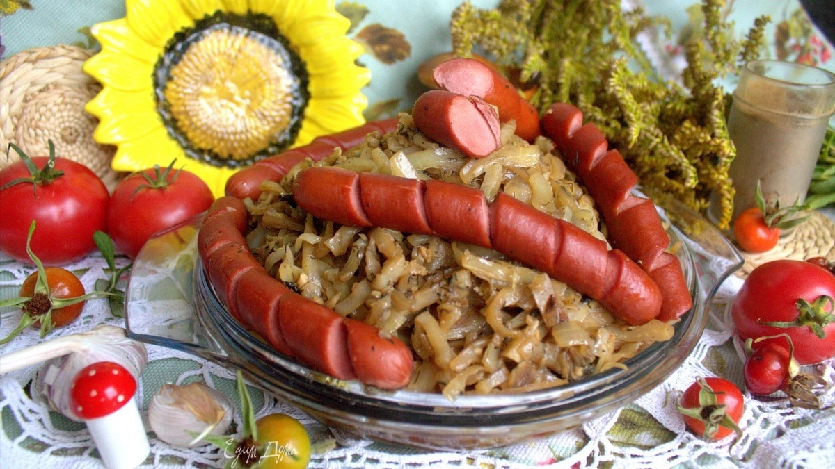 Тушеная капуста по-корейски