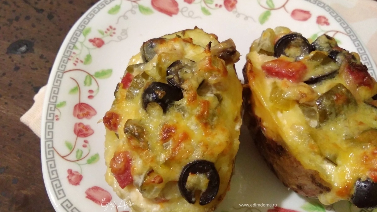 Картофель с начинкой