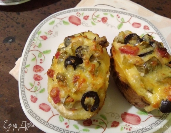 Картофель с начинкой 