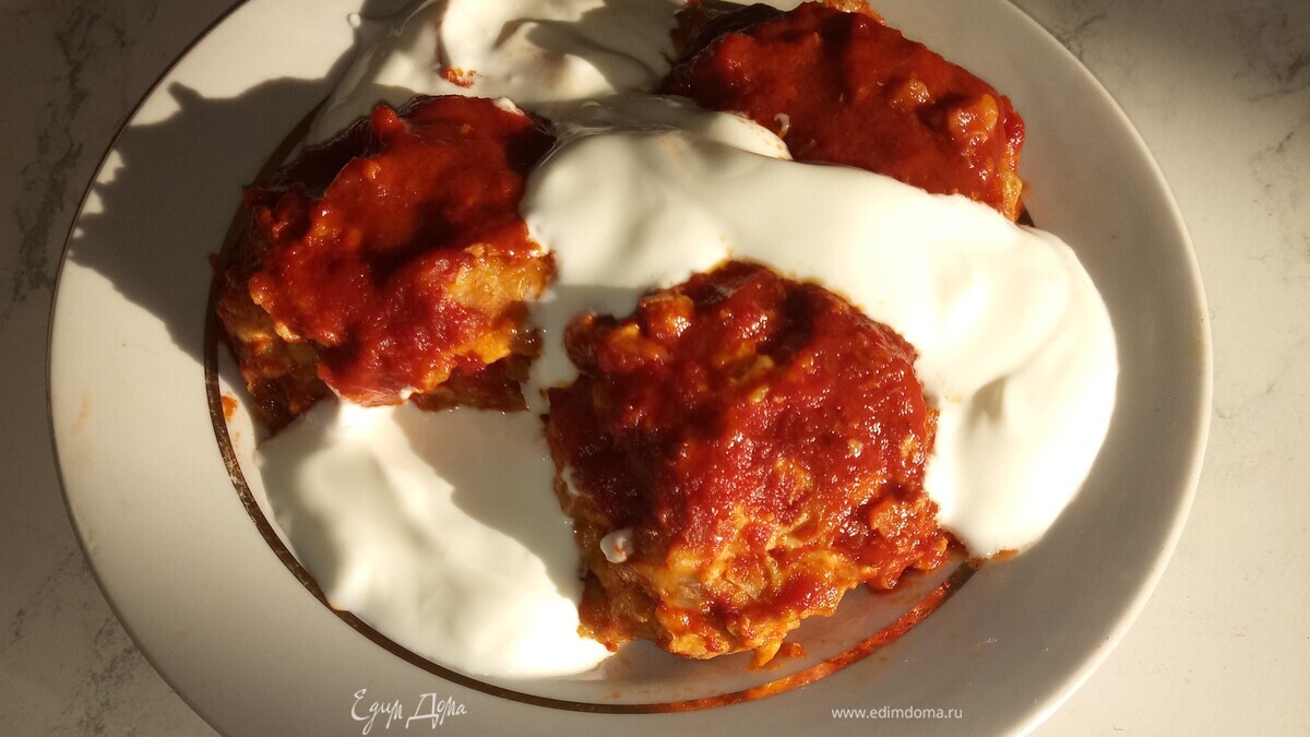 Ленивые голубцы с перловой крупой