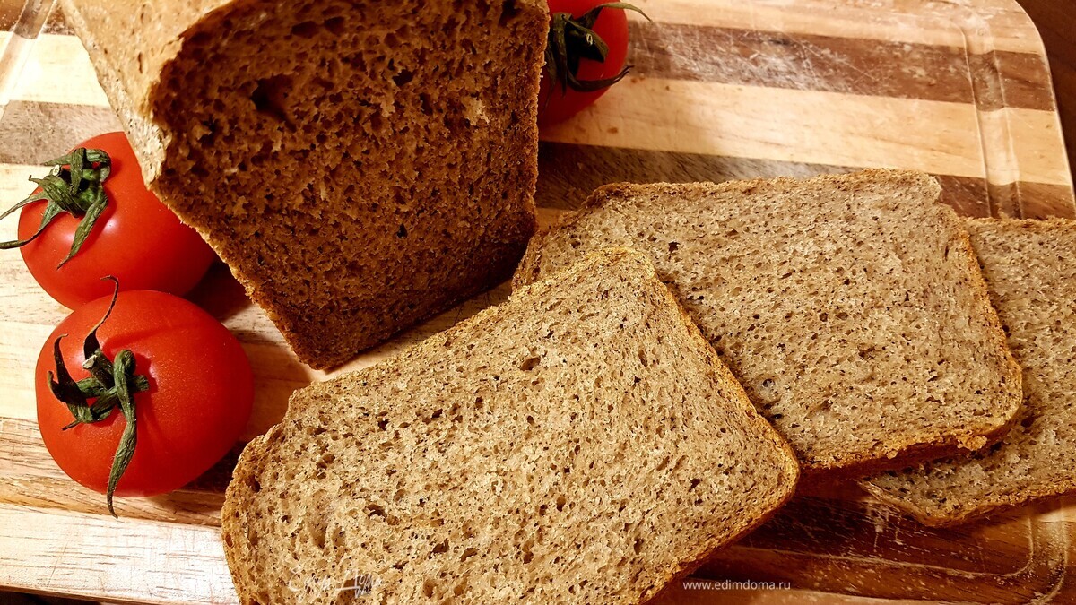 Пшенично-ржаной хлеб с гречневой мукой