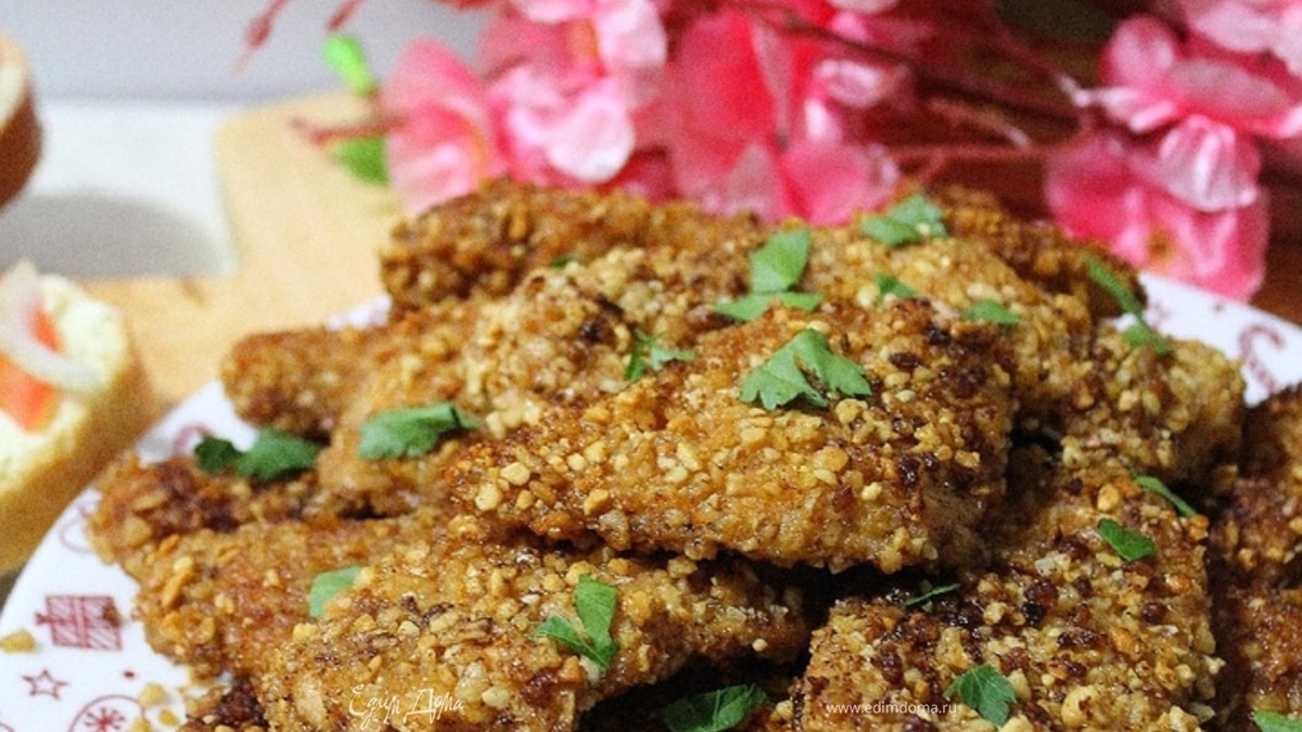 Куриные арростичини с соленым арахисом