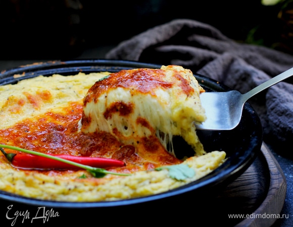 Запеканка картофельная с сулугуни