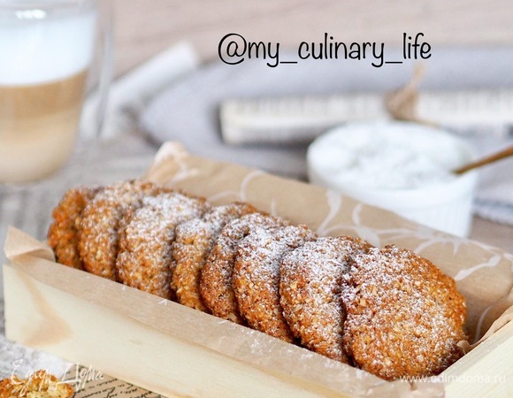 Овсяное печенье с кокосом Овсяное печенье с кокосом