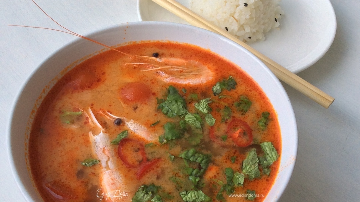 Тайский суп «Том Ям»