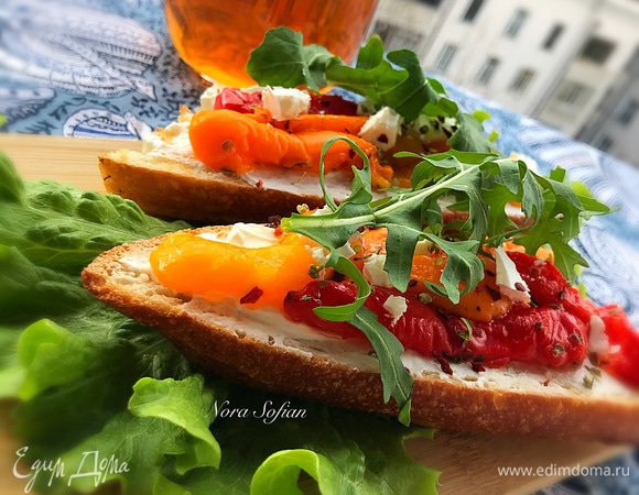 Запеченные перцы по-испански 